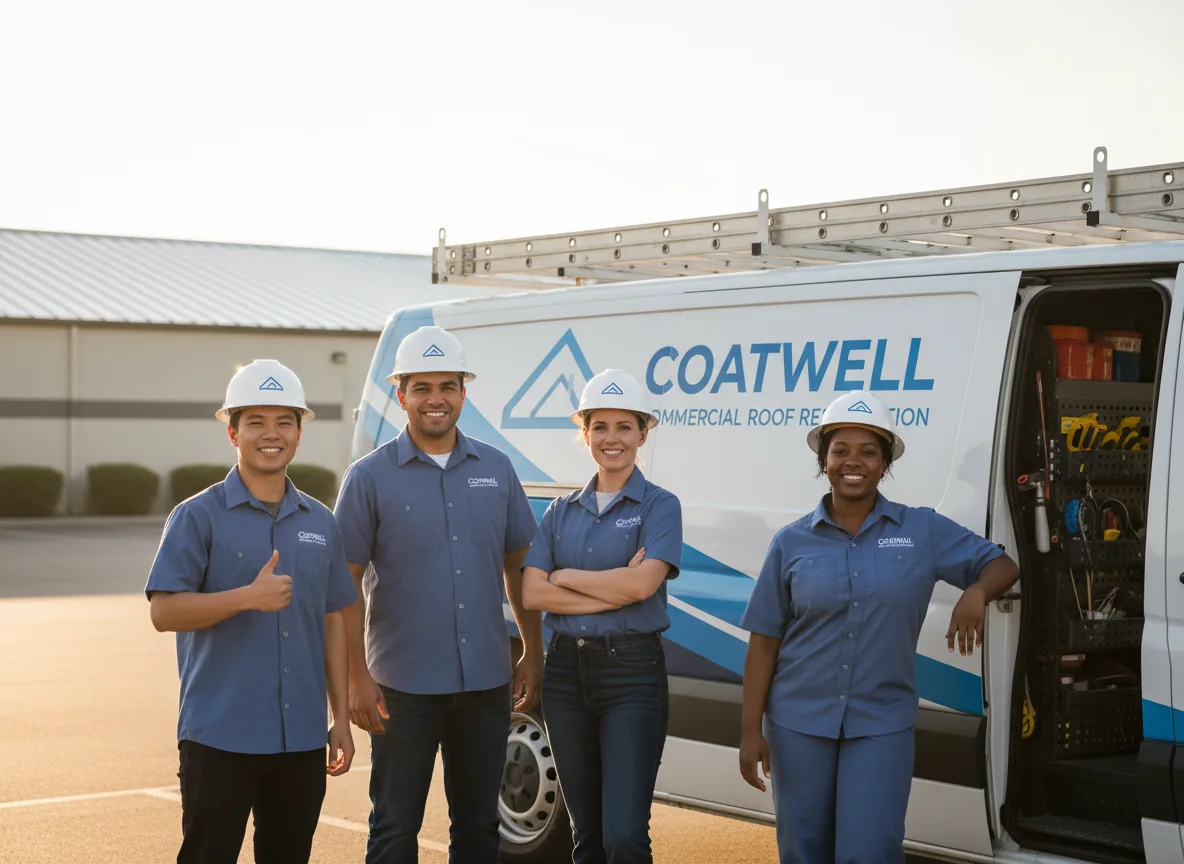 Commercial roof coating company in Phoenix, NY